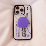 【MADE】Snow epoxy phone case(2 colors)