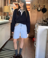 ポテンライトデニムパンツ