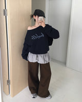 ミドルカーペンターディテールロングパンツ