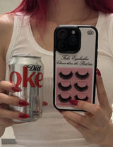 Fake Eyelashes Bumper Case