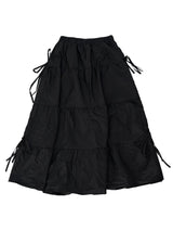 バレエコアマキシロングスカート (2color)