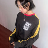ロゴトラックラグラン長袖Tシャツ [3 color]