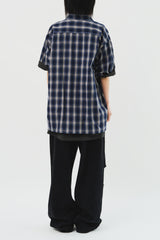 Beo Checked Half Shirt (2color)