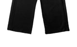 Berun Stripe Color Matching Banding Wide Long Pants