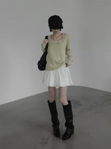 Bellen Deep U-Neck Knit