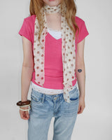SOFT RIB V-NECK TEE