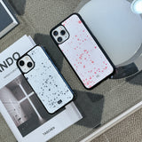 sprinkle paint epoxy case. black