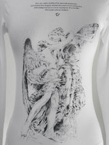 コエグジスタンス グラフィックレタリングTシャツ (white)