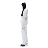 DOUBLE SIDE HOODIE [CLOUD GREY]