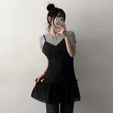 TEN-IT Sleeveless String Layered Dress