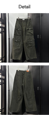 [Unisex] ピグメント4ポケットカーゴパンツ