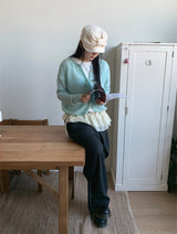 TWINKLE LAYERED BELT SKIRT (2C)