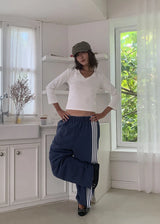 UNBAL TRACK WIDE PANTS (2color)