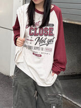 クローズ ラグラン ロングスリーブ Tシャツ