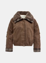 Rowen Suede Fur Collar Jumper