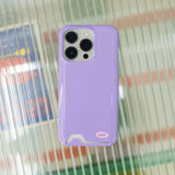 【MADE】カードポケットグロッシーハードフォーンケース( 2 pastel colors)