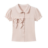 Pitty Ribbon Half T-shirt