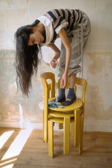 26SS★ OFF-SHOULDER SHIRT LAYERED UNBALANCED T-SHIRT