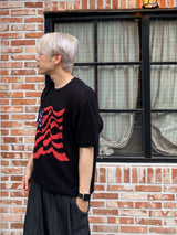 Layered Stitched Bermuda Pants