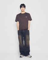 25FW ACベアワッペンスタンダード半袖Tシャツ ダークブラウン