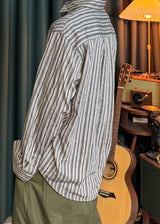 Striped Basic Shirt 2COLOR