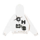 Boxy Hoodie Chambredelavain - Stipple Broken White