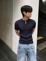 Lef Two-Pocket Curved Denim Pants