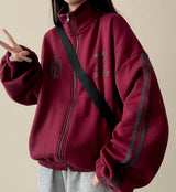 ドーブラインベルトトラックツーウェイハイネックジップアップ [Fleece]