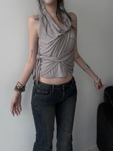 mood strap layered sleeveless (2color)