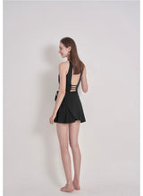 Daisy Swim Skirt Black