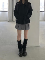 ベラプリーツミニスカート (3 colors)