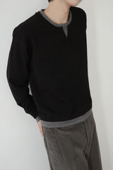 layered double knit