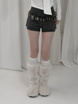 Active Washing Studded Shorts