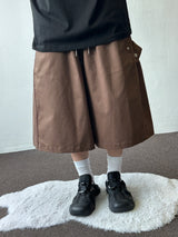 Jien Side Snap Cotton Bermuda Shorts 5color