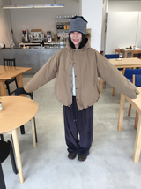 レシストライプ起毛ビーニー(2c)