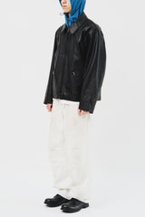 Storm Leather Zip Jacket