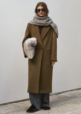 WOOL DOUBLE OVERCOAT