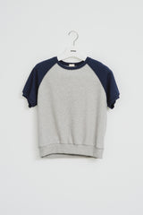 (W) イブハーフスウェットTシャツ (2color)