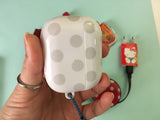 grey dot pattern airpod case 