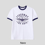 スピーディープリント リンガー 半袖Tシャツ