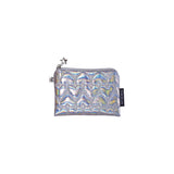 Mini Zipper Pouch_Black,Silver,Aurora Silver