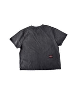 フェードアウト フェイクポケット TシャツBK
