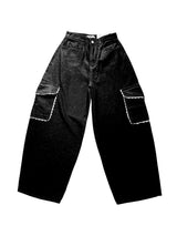 レースポケットコットンワイドパンツ [3color] D-1461
