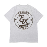 EXAMPLE サークルEXロゴ半袖Tシャツ