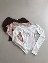 Mayby Shirring Tee
