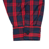 24FW BASIC LOGO CHECK QUILTING COACH JACKET RED