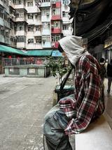 Western Checkered Hooded Shirt
