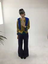 トライセミ ブーツカット パンツ (3color)