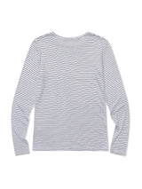 薄手ストライプTシャツ(ホワイト)