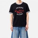 エッセンシャルスタンダード半袖リンガーTシャツアリゾナ ブラック